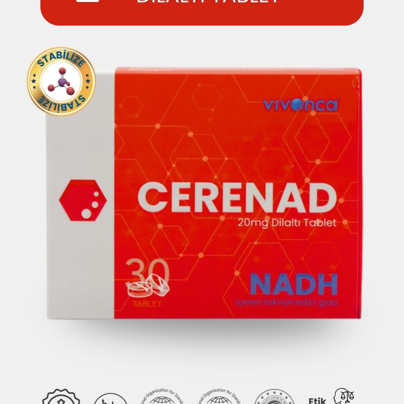 Cerenad Nadh-Containing Dietary Supplement 30 Sublingual Tablets